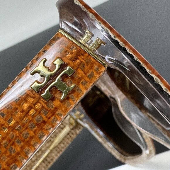Tory Burch Sunglasses Frame Scratched Lenses TY 7127 Orange/clear main image 10